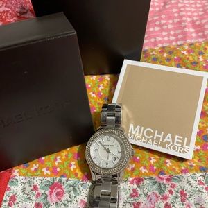 Stainless Steel Michael Kors Watch in original box